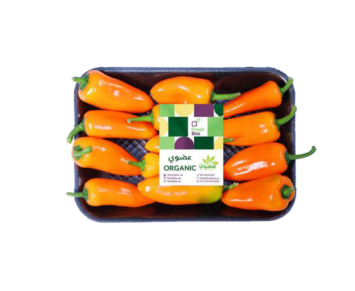Orange Mini Sweet Peppers
